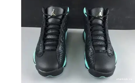 414571-030 JORDAN GREEN BLACK 13 414571-030 AIR ISLAND RETRO 0327